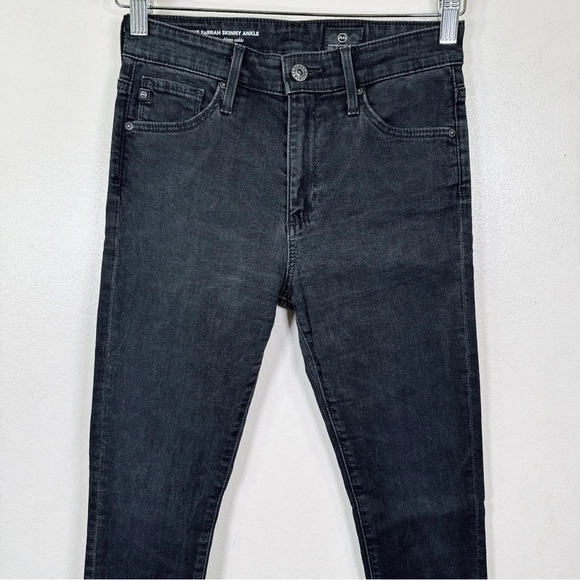 Ag ADRIANO GOLDSCHMIED Womens Size 24 The Farrah Skinny Ankle Chew Hem Jeans - Picture 3 of 14